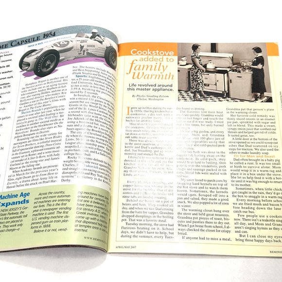 Reminisce Magazine May 2007 Issue 100s Of Sweet Memories How I Met My Spouse - Picture 4 of 7